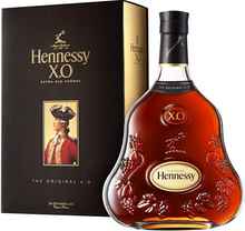 Коньяк французский «Hennessy XO, 0.35 л» в подарочной упаковке