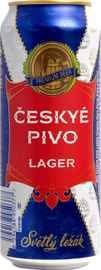 Пиво «Czesky Pivo Lager» в жестяной банке
