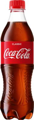 Напиток газированный «Coca-Cola, 0.5 л» пластик