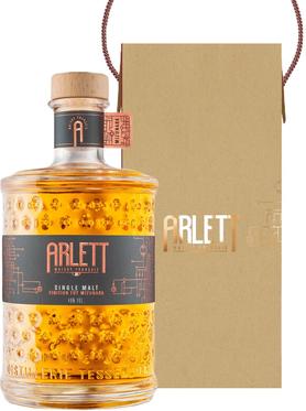 Виски французский «Arlett Single Malt Finition fut Mizunara» в подарочной упаковке