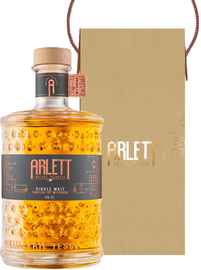 Виски французский «Arlett Single Malt Finition fut Mizunara» в подарочной упаковке