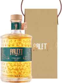 Виски французский «Arlett Single Malt Tourbe» в подарочной упаковке