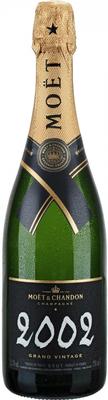 Шампанское белое брют «Moet & Chandon Grand Vintage» 2002 г.