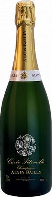 Шампанское белое брют «Alain Bailly Petronille»