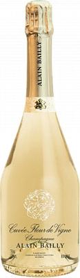 Шампанское белое брют «Alain Bailly Fleur de Vigne»