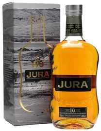Виски шотландский «Isle Of Jura 10 Years Old» в подарочной упаковке
