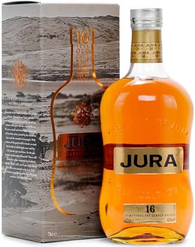 Виски шотландский «Isle Of Jura 16 years old» в подарочной упаковке