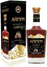Коньяк армянский «Айрум Кофе» в подарочной упаковке