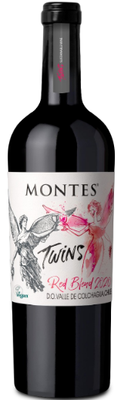 Вино красное полусухое «Montes Twins Red Blend» 2021 г.