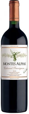Вино красное сухое «Montes Alpha Cabernet Sauvignon, 0.375 л» 2020 г.