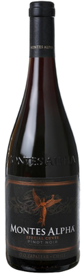 Вино красное сухое «Montes Alfa Special Cuvee Pinot Noir» 2020 г.