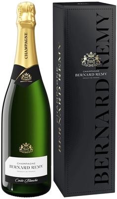 Шампанское белое брют «Bernard Remy Carte Blanche» в подарочной упаковке