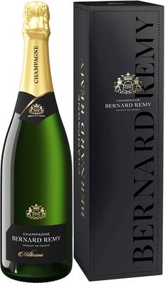 Шампанское белое брют «Bernard Remy Millesime» в подарочной упаковке