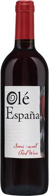 Вино красное полусладкое «Ole Espana Red Semi-Sweet»