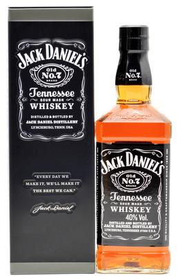 Виски «Jack Daniels, 0.75 л» в подарочной упаковке