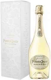 Вино игристое белое брют «Perrier-Jouet Blanc de Blanc» в подарочной упаковке