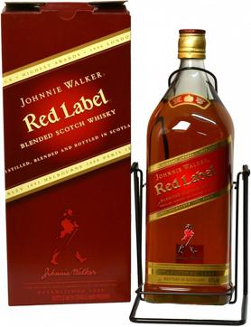 Виски «Johnnie Walker Red Label» на качелях