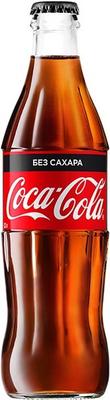 Напиток газированный «Coca-Cola Zero, 0.33 л» стекло