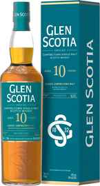 Виски шотландский «Glen Scotia 10 Years Old» в подарочной упаковке