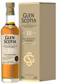 Виски шотландский «Glen Scotia 18 Years Old» в подарочной упаковке