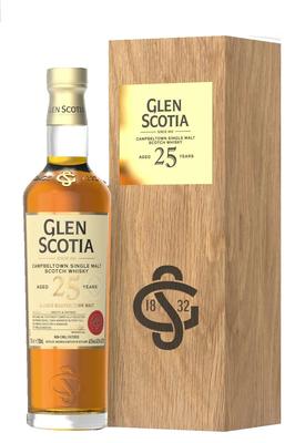 Виски шотландский «Glen Scotia 25 Years Old» в деревянной коробке