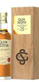 Виски шотландский «Glen Scotia 25 Years Old» в деревянной коробке