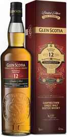 Виски шотландский «Glen Scotia 12 Years Seasonal Release» 2021 г., в подарочной упаковке
