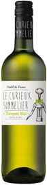 Вино белое сухое «Le Curieux Sommelier Sauvignon Blanc» 2021 г.