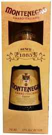 Ликер «Amaro Montenegro» в подарочной упаковке со стаканом