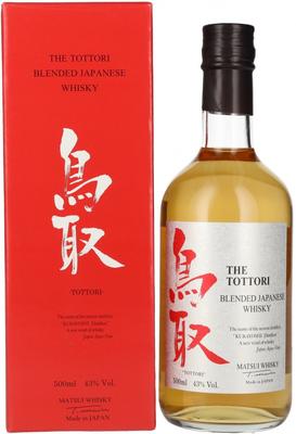 Виски японский «The Tottori Blended Malt» в подарочной упаковке