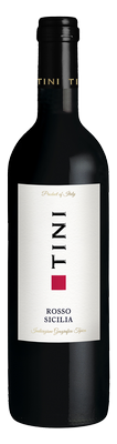 Вино красное сухое «Tini Rosso Sicillia»