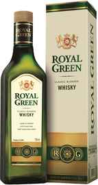 Виски «Royal Green Classic Blended» в подарочной упаковке