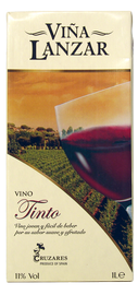 Вино красное сухое «Vina Lanzar Tinto»