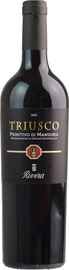 Вино красное сухое «Rivera Triusco Primitivo di Manduria» 2020 г.