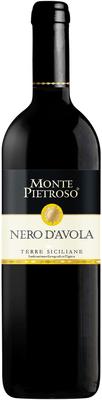 Вино красное сухое «Monte Pietroso Nero d'Avola» 2021 г.