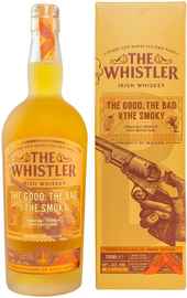 Виски ирландский «The Whistler the Good the Bad the Smoky Blended Malt Irish» в подарочной упаковке
