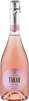 Вино игристое розовое экстра брют «Takar Extra Brut Rose»