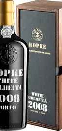 Портвейн сладкий «Kopke Colheita White Porto» 2008 г., в деревянной подарочной коробке