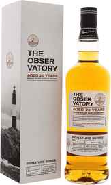 Виски шотландский «The Observatory 20 Years Old» в подарочной упаковке