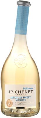 Вино белое полусладкое «J. P. Chenet Delicious Medium Sweet Blanc» 2022 г.