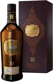 Виски шотландский «Glenfiddich 30 Years Old» в подарочной упаковке