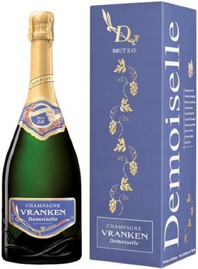 Шампанское белое брют «Vranken Demoiselle» 2018 г., в подарочной упаковке