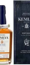 Виски «Kemlya Port Wood» в деревянной коробке