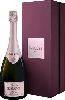 Шампанское розовое экстра брют «Krug Rose 25eme Edition» в подарочной упаковке
