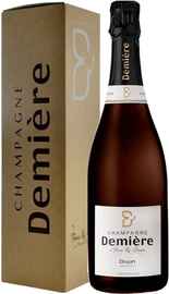 Шампанское белое брют «Demiere Divin Meunier» в подарочной упаковке