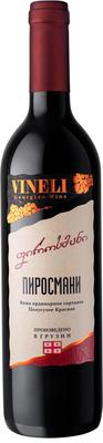 Вино красное полусухое «Badagoni Vineli Pirosmani»