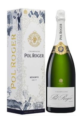 Шампанское белое брют «Pol Roger Brut Reserve» в подарочной упаковке