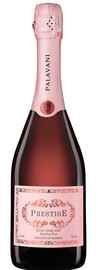 Вино игристое розовое полусухое «Palavani Prestige»