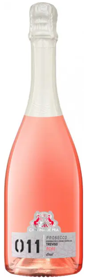 Вино игристое розовое брют «Cantina de Pra 011 Prosecco Treviso Rose Brut»