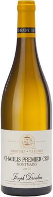 Вино белое сухое «Joseph Drouhin Chablis Premier Cru Montmains, 0.75 л» 2012 г.